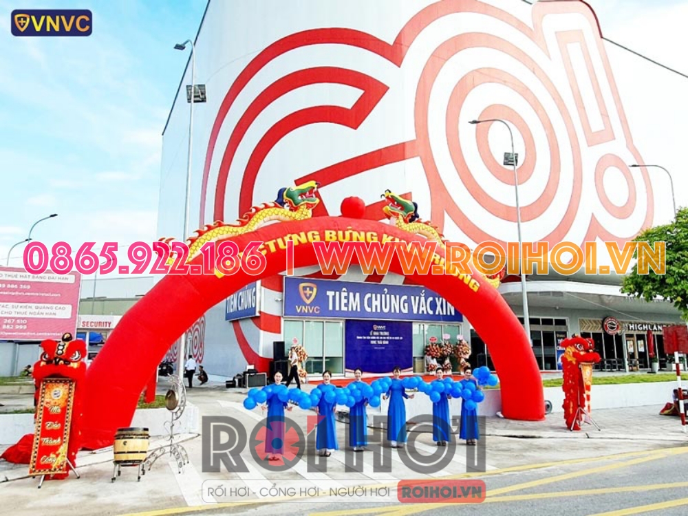 Cổng hơi dần trở thành 1 thứ không thể thiếu trong nhiều bữa tiệc, sự kiện, khai trương khác nhau của không ít các doanh nghiệp. 6 cổng hơi